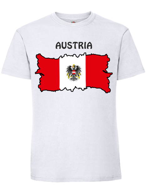 T-Shirt - Austria Fahne